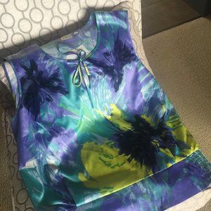 Womens Colour Splash Tank